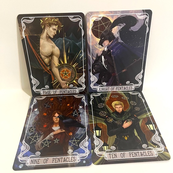 Fairyloot Red Rising Inspired Tarot Cards - Picture 1 of 2